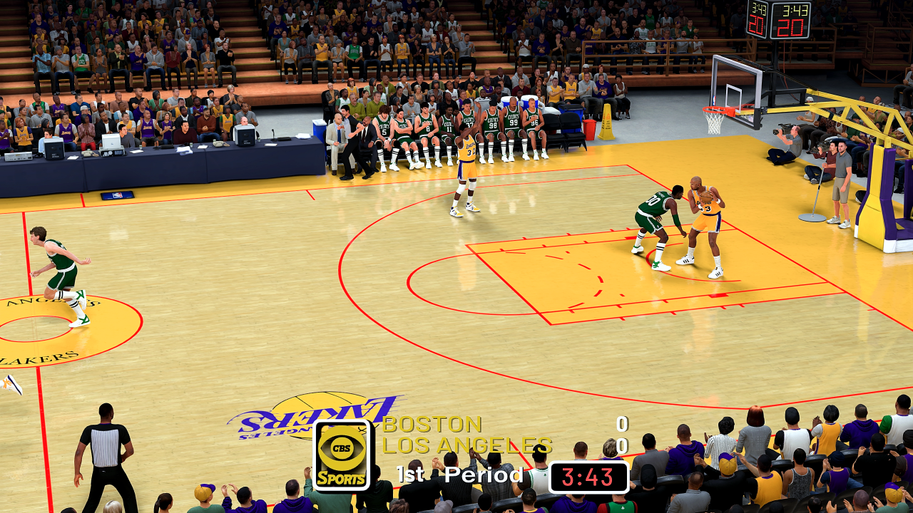 Cbs on sale nba scoreboard